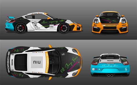 British Racing Designs (Livery Design / Motorsport / Race Car / Racing / Photoshoot)
